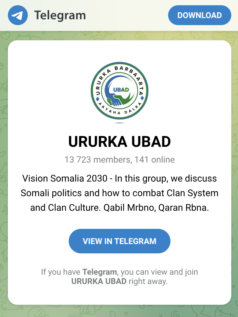 Telegramka UBAD